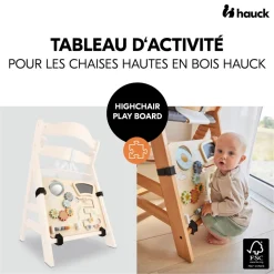 Tableau d'activité pour chaise haute play board