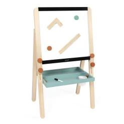 Tableau de la maîtresse en bois double face pour enfant