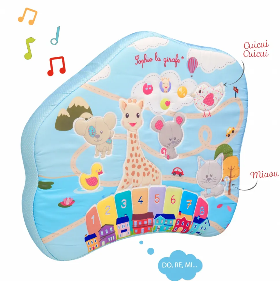 Tableau d'éveil interactif touch & play board sophie la girafe