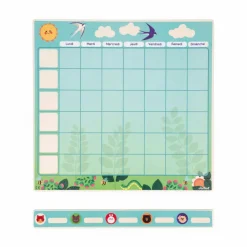 Tableau organisation emploi du temps pour enfant