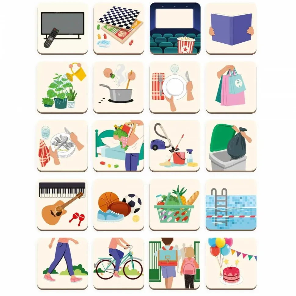 Tableau organisation emploi du temps pour enfant