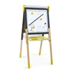 Tableau réglable 2 en 1 gris et jaune