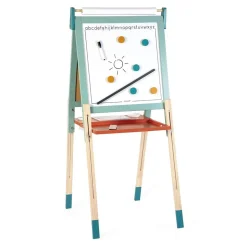Tableau réglable 2 en 1 turquoise