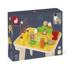Table d'activités en bois ferme