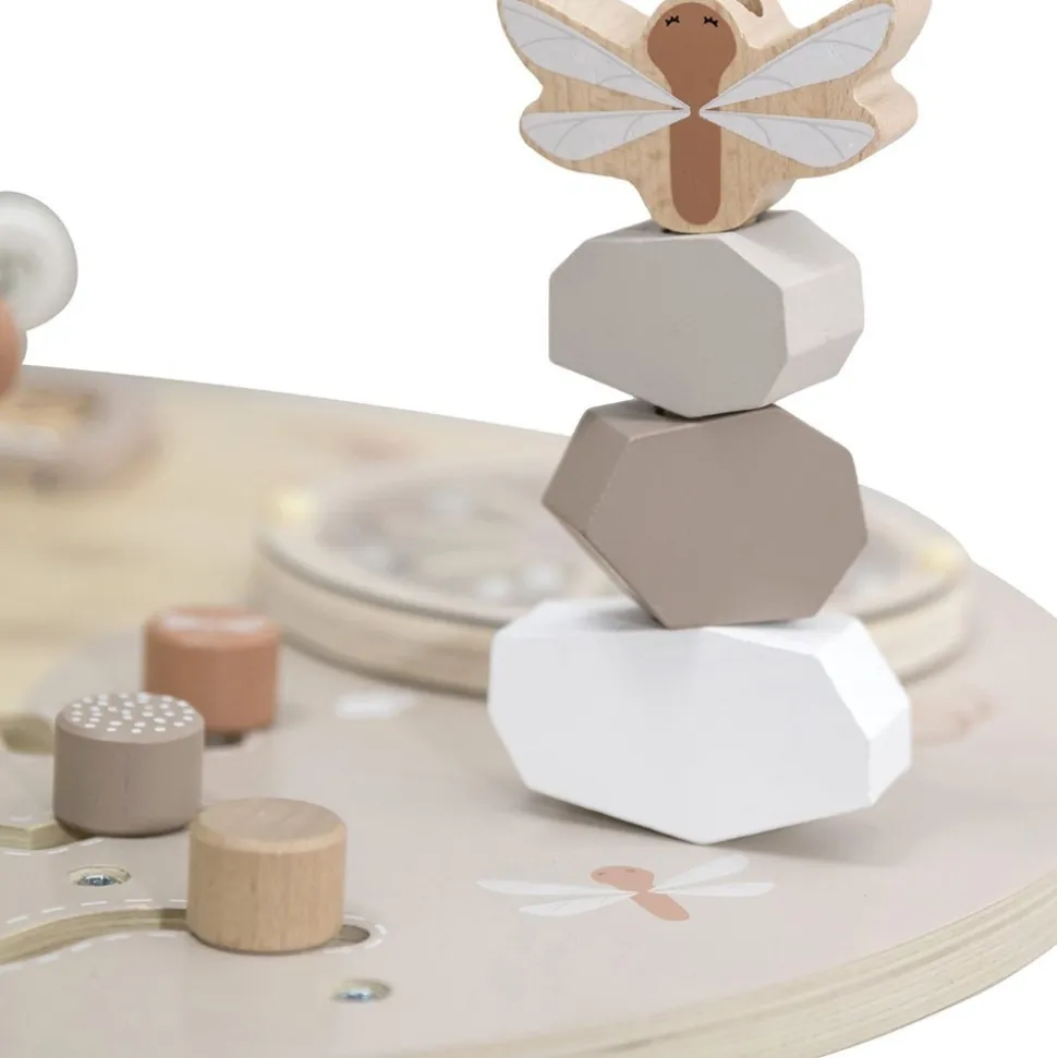 Table d'activités en bois - nougat