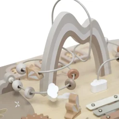 Table d'activités en bois - nougat