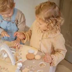 Table d'activités en bois - nougat