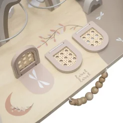 Table d'activités en bois - nougat