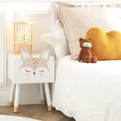 Table de chevet enfant renard