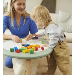 Table de jeu pour enfants mutable 2 vert trèfle