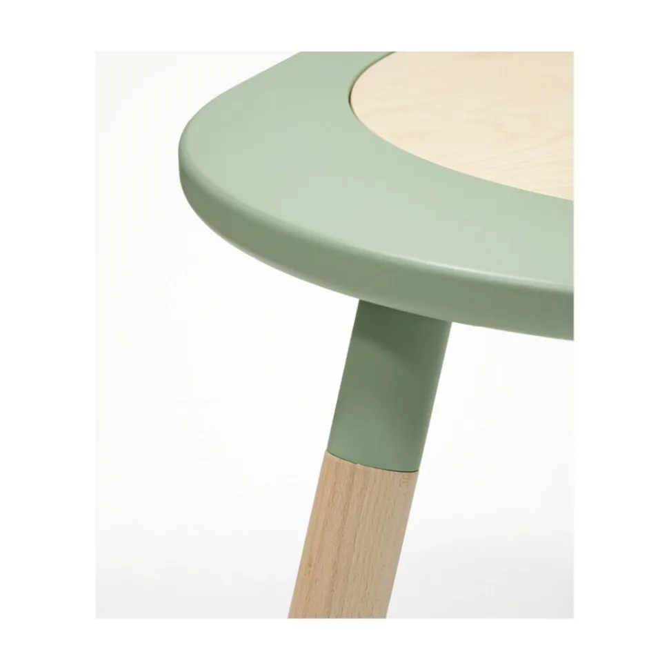 Table de jeu pour enfants mutable 2 vert trèfle