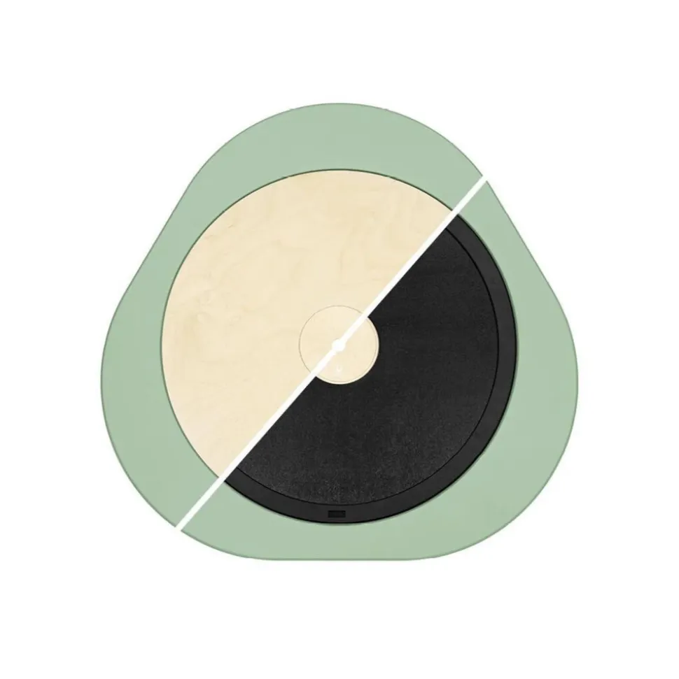 Table de jeu pour enfants mutable 2 vert trèfle