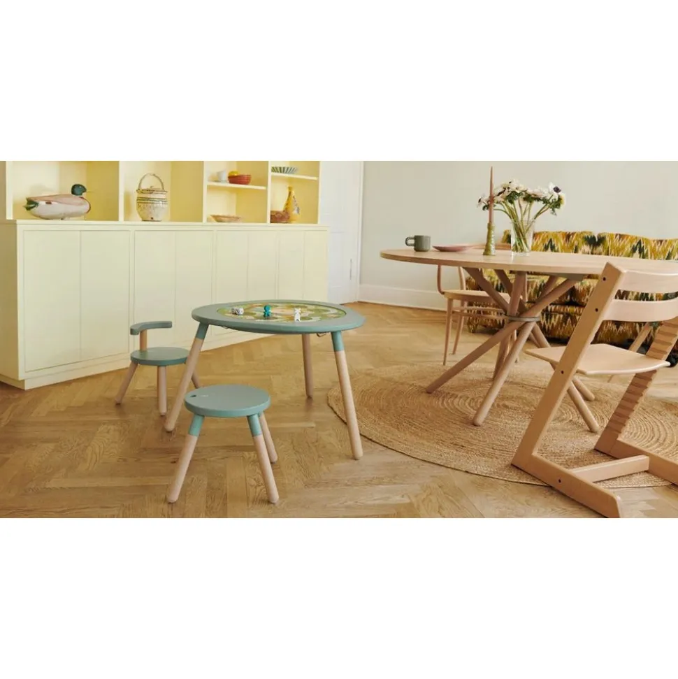 Table de jeu pour enfants mutable 2 blanc