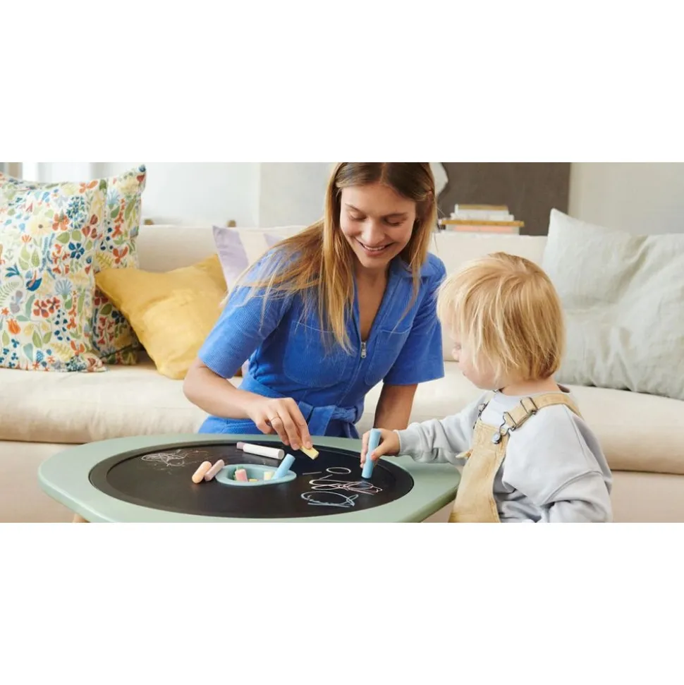 Table de jeu pour enfants mutable 2 blanc