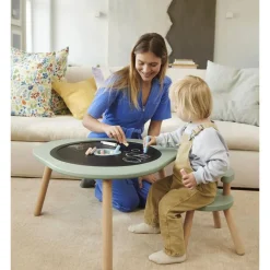 Table de jeu pour enfants mutable 2 blanc