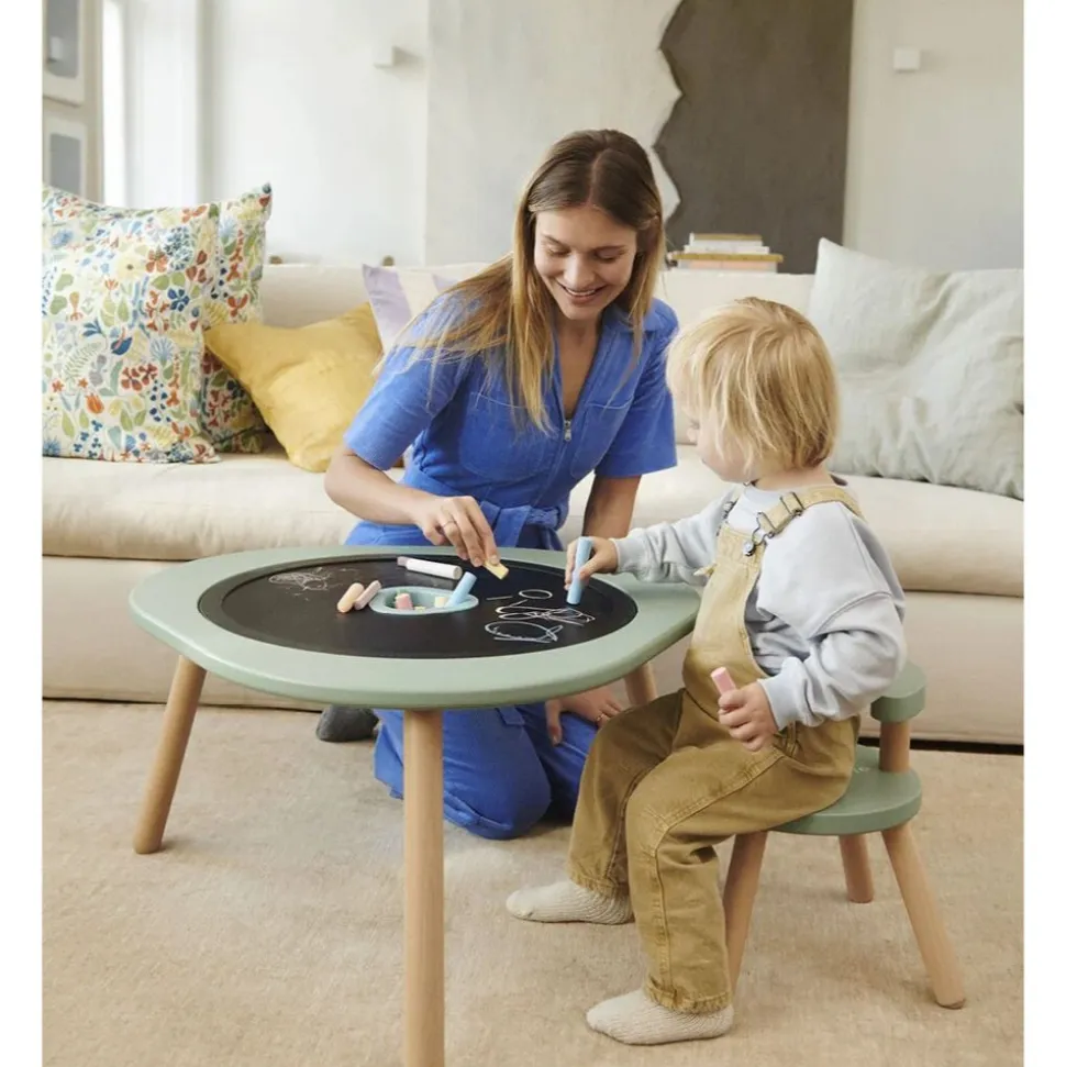 Table de jeu pour enfants mutable 2 blanc