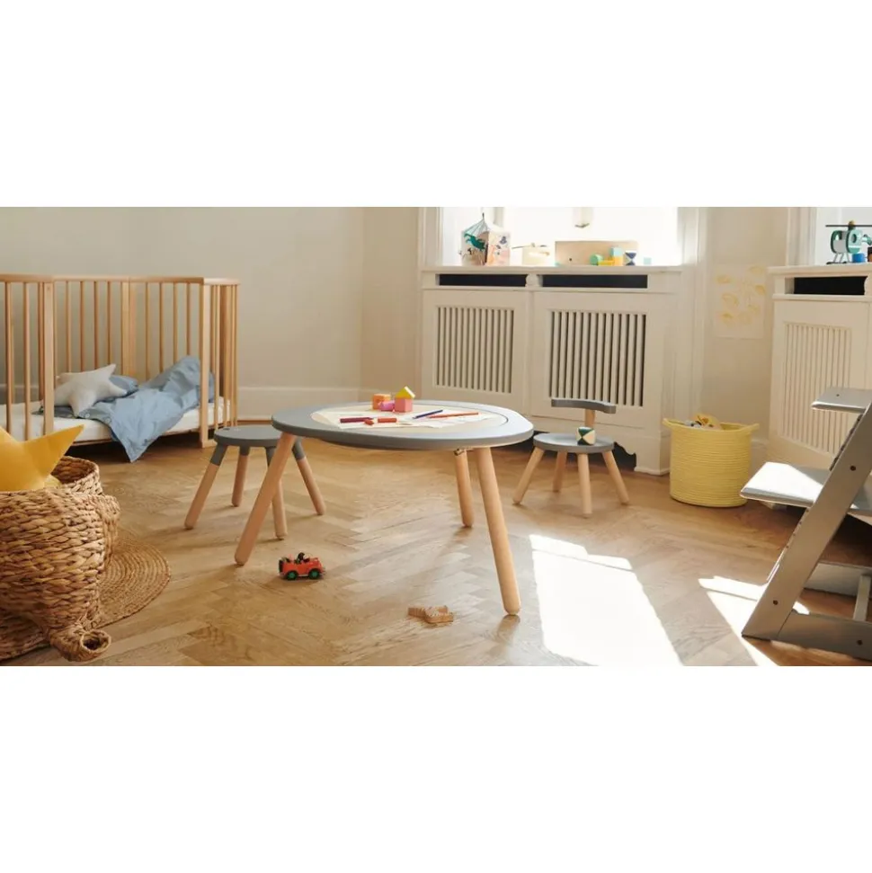 Table de jeu pour enfants mutable 2 blanc