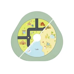 Table de jeu pour enfants mutable 2 blanc