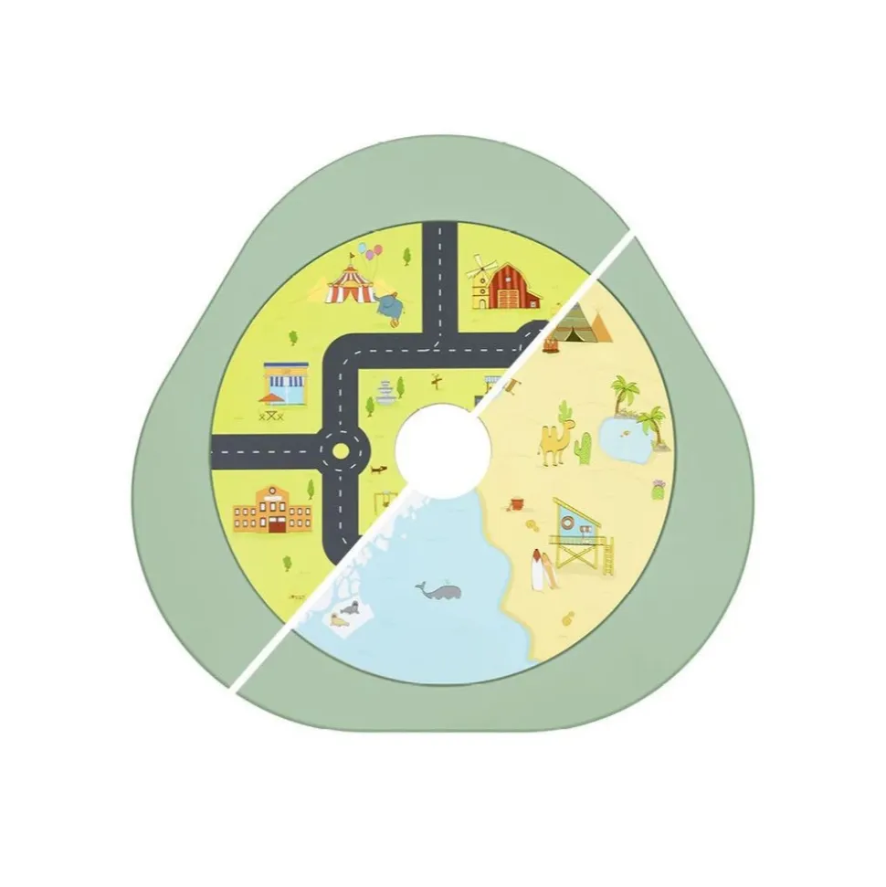 Table de jeu pour enfants mutable 2 blanc