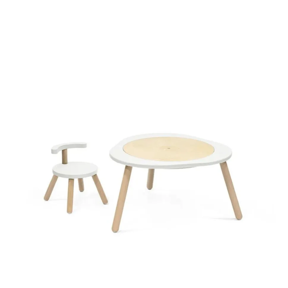 Table de jeu pour enfants mutable 2 blanc