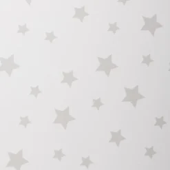 Table enfant douceur blanche étoiles grises