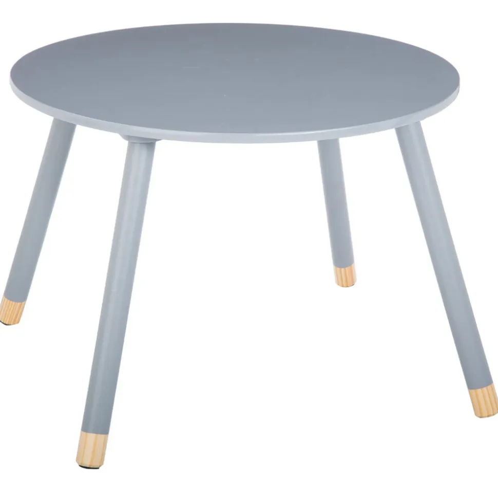 Table enfant douceur grise
