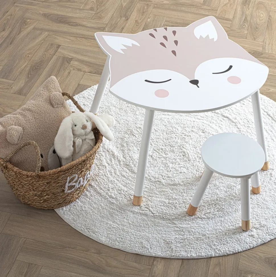 Table enfant douceur renard