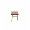 Table enfant gabriel + chaise basse louise hybride vieux rose