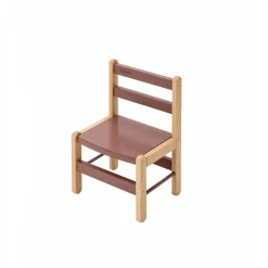 Table enfant gabriel + chaise basse louise hybride vieux rose