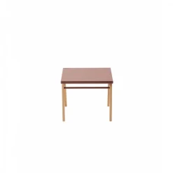 Table enfant gabriel + chaise basse louise hybride vieux rose