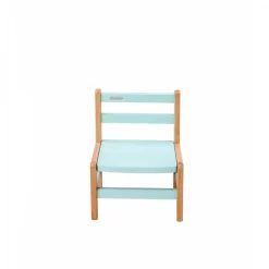 Table enfant gabriel + chaise basse louise hybride vert mint
