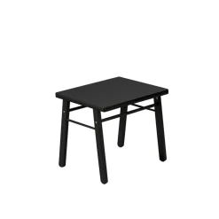 Table enfant laque noir