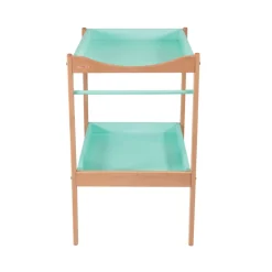 Table à langer alice 2 plateaux hybride vert mint