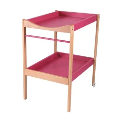 Table à langer alice 2 plateaux hybride fuschia