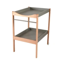Table à langer alice 2 plateaux hybride gris