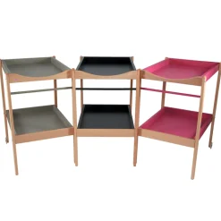 Table à langer alice 2 plateaux hybride gris