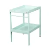 Table à langer alice 2 plateaux laque vert mint