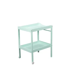 Table à langer alice 2 plateaux laque vert mint