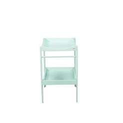 Table à langer alice 2 plateaux laque vert mint