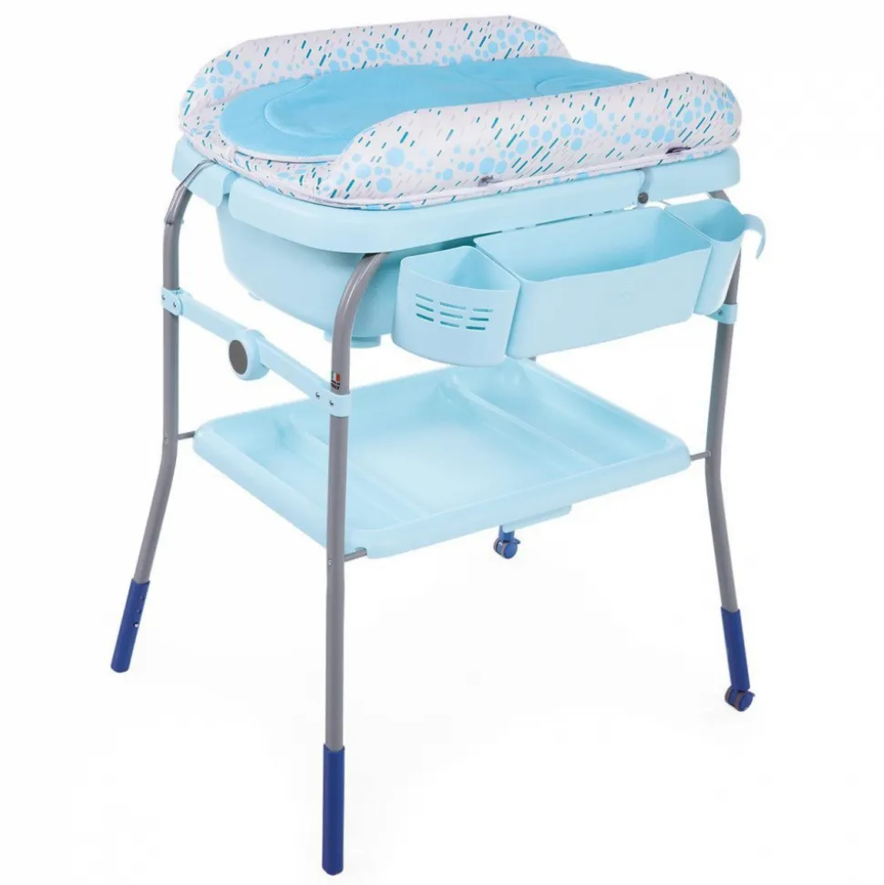 Table à langer avec baignoire cuddle & bubble - ocean