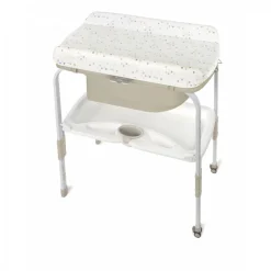 Table à langer avec baignoire flip iris