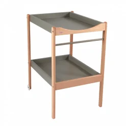 Table à langer avec 2 plateaux margot hybride gris