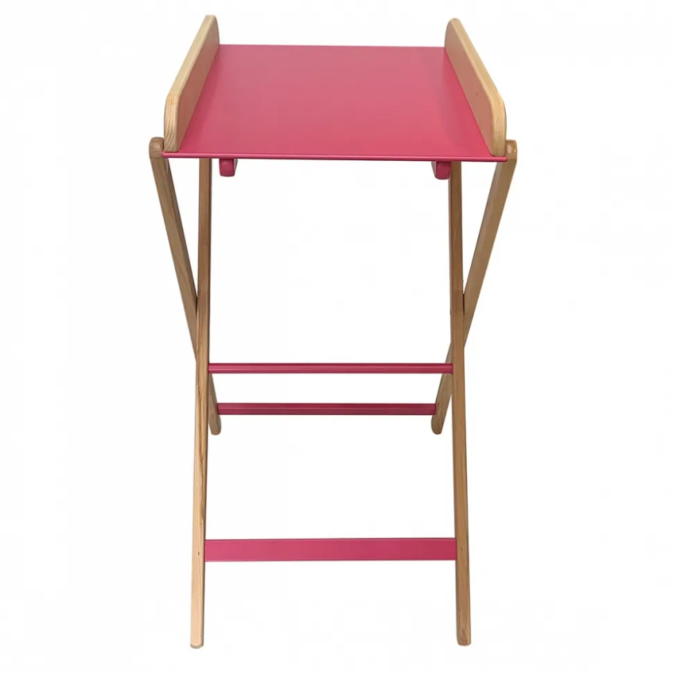Table à langer jade pliante hybride fuschia