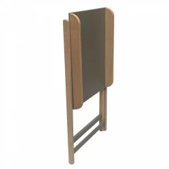Table à langer jade pliante hybride gris