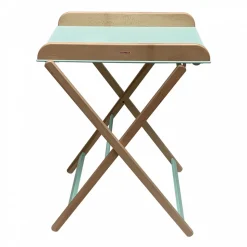 Table à langer jade pliante hybride vert mint