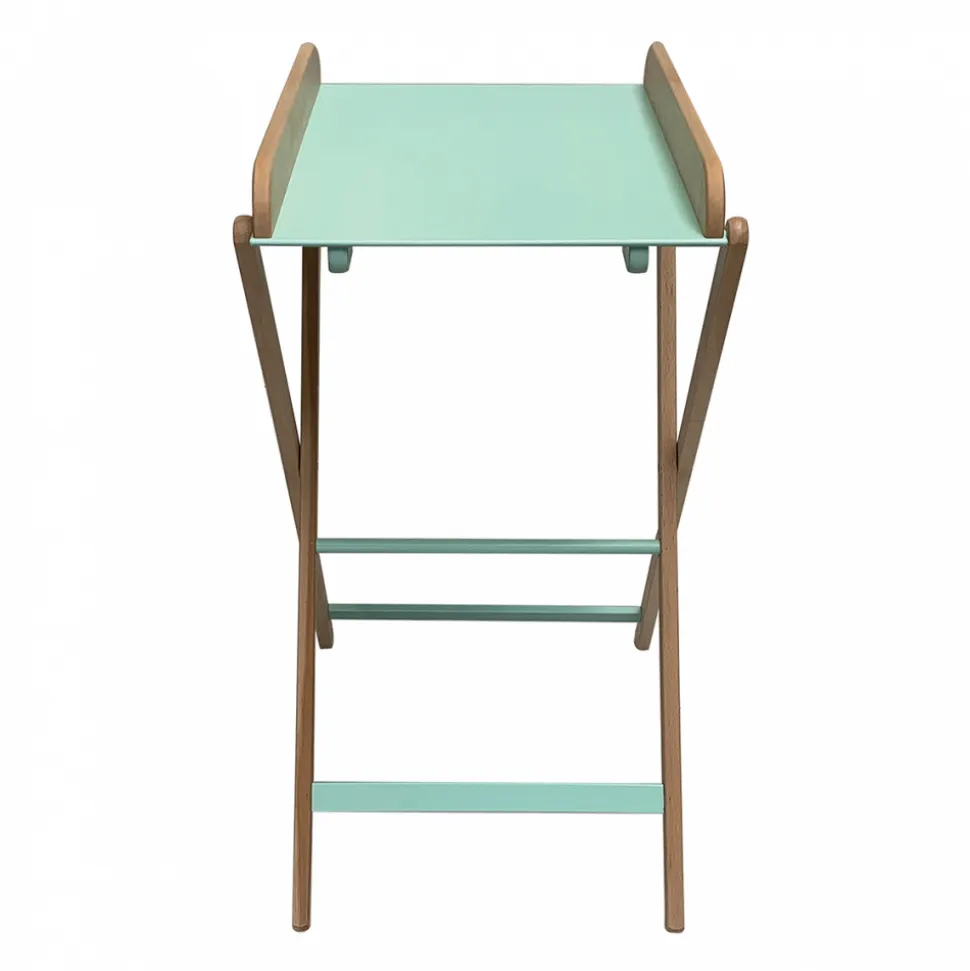 Table à langer jade pliante hybride vert mint