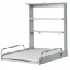 Table à langer murale avec matelas à langer taupe