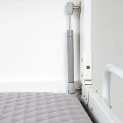 Table à langer murale avec matelas à langer blanc