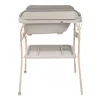 Table à langer soft bubble avec baignoire intégrée armonia scandinavian