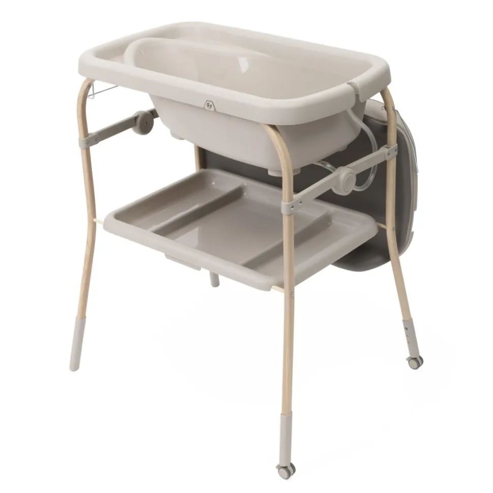 Table à langer soft bubble avec baignoire intégrée armonia scandinavian